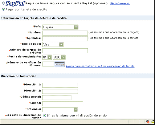 tercer paso para transacci&oacute;n segura en internet