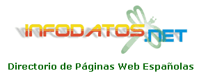 Logotipo y enlace hacia infodatos.net directorio Español
