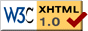 ¡XHTML Válido!